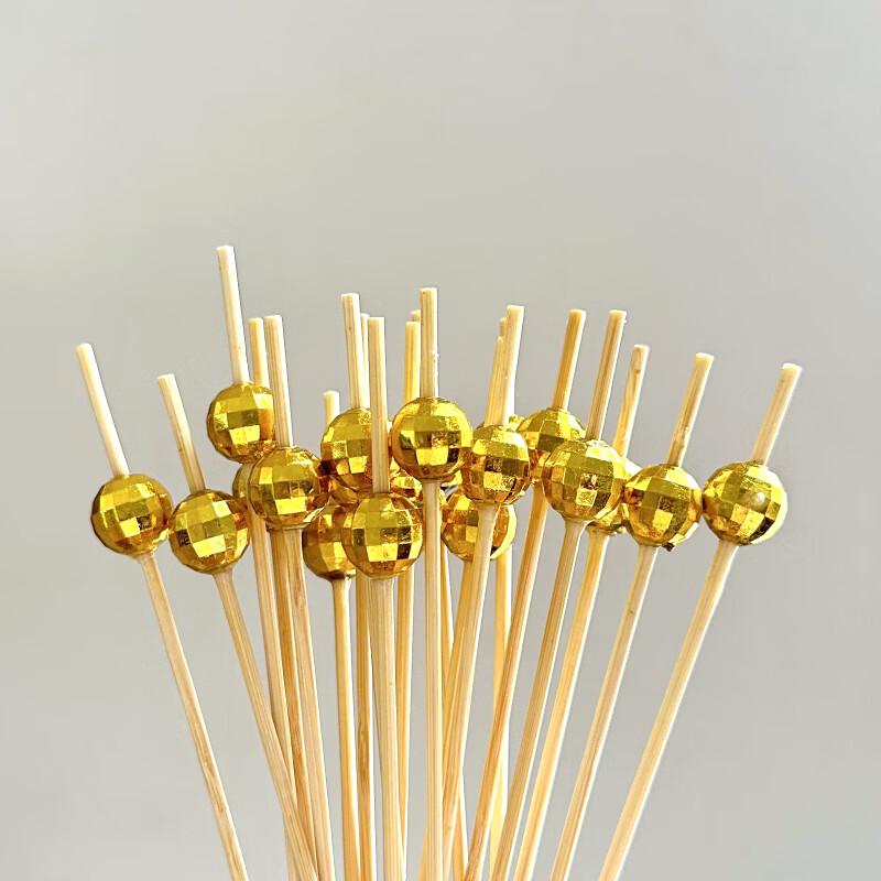 Disposable Bamboo Cocktail & Fruit Skewers