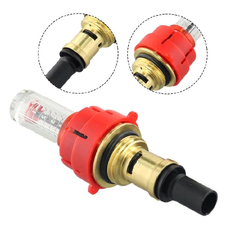 DN15/DN10 Flow Meter Underfloor Water Heating Manifold Flow Meter Regulator HVAC System Flow Rate Indicator Replacement