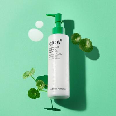 Gel peeling Green Derma Mild Cica, 155 ml, 1 unità
