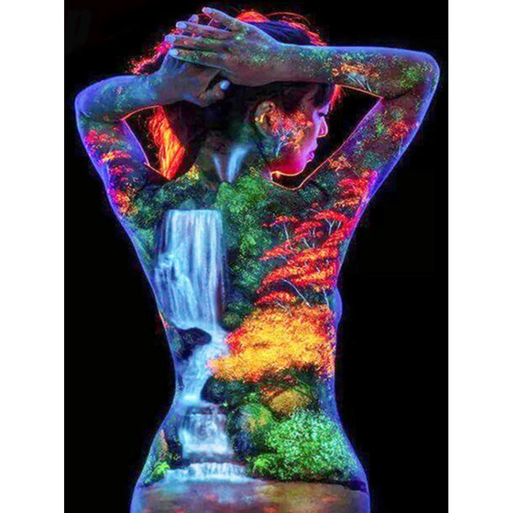 5D DIY Diamond Painting Full Drill Square Round Doll Elves Rhinestones Cross Stitch Diamond Embroidery Landscape Animal Mosaic Sale Home Decor