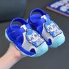 Children's Sandals New Summer Non-Slip Soft Sole Boys' Velcro Toddler Shoes Baby Beach Sandals