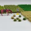 120Pcs/Box Miniature Vegetation Materials Diy Railway Sand Table Lawn Layout Kit 8Mm Grass Cluster Scene Model Diorama Accessory