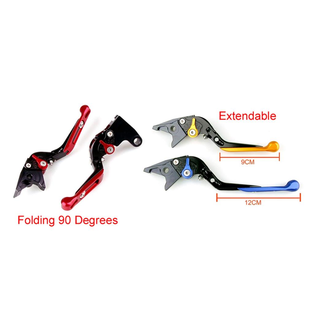 Bruce & Shark Adjustable Clutch Lever Brake Lever for CB50OF CBR500R CBR250R CBR30ORR CB300F Gold