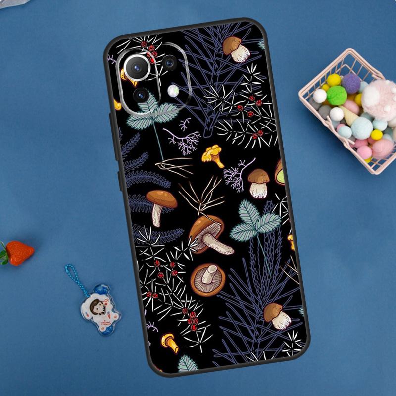 Mushroom Forest Case For Xiaomi 14 13 15 Ultra 11T 12T 13T 14T Pro POCO X7 Pro X3 X5 F5 F6 M6 X6 Pro Cover