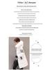 Women's Mid-Length Korean Style Hooded Cotton Coat - Winter Fashion, Slim Fit, Large Size