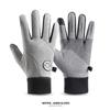 Men's Winter Touchscreen Outdoor Gloves - Velvet Lining, Non-Slip, Waterproof, Windproof for Cycling, Skiing, and Mountaineering.
