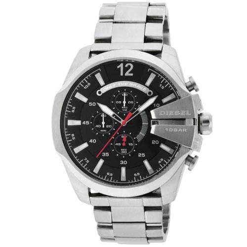 

Diesel MEGA CHIEF DZ4308 Men s Silver Watch