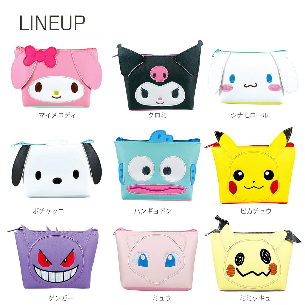 Tees Factory Pokemon Triangular Pouch Mew Do-Up PM-5533686ME
