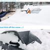 Windschutzscheibenabdeckung für Eis und Schnee, 600D Oxford-Gewebe, wasserdicht, magnetischer Windschutzscheibenschutz für