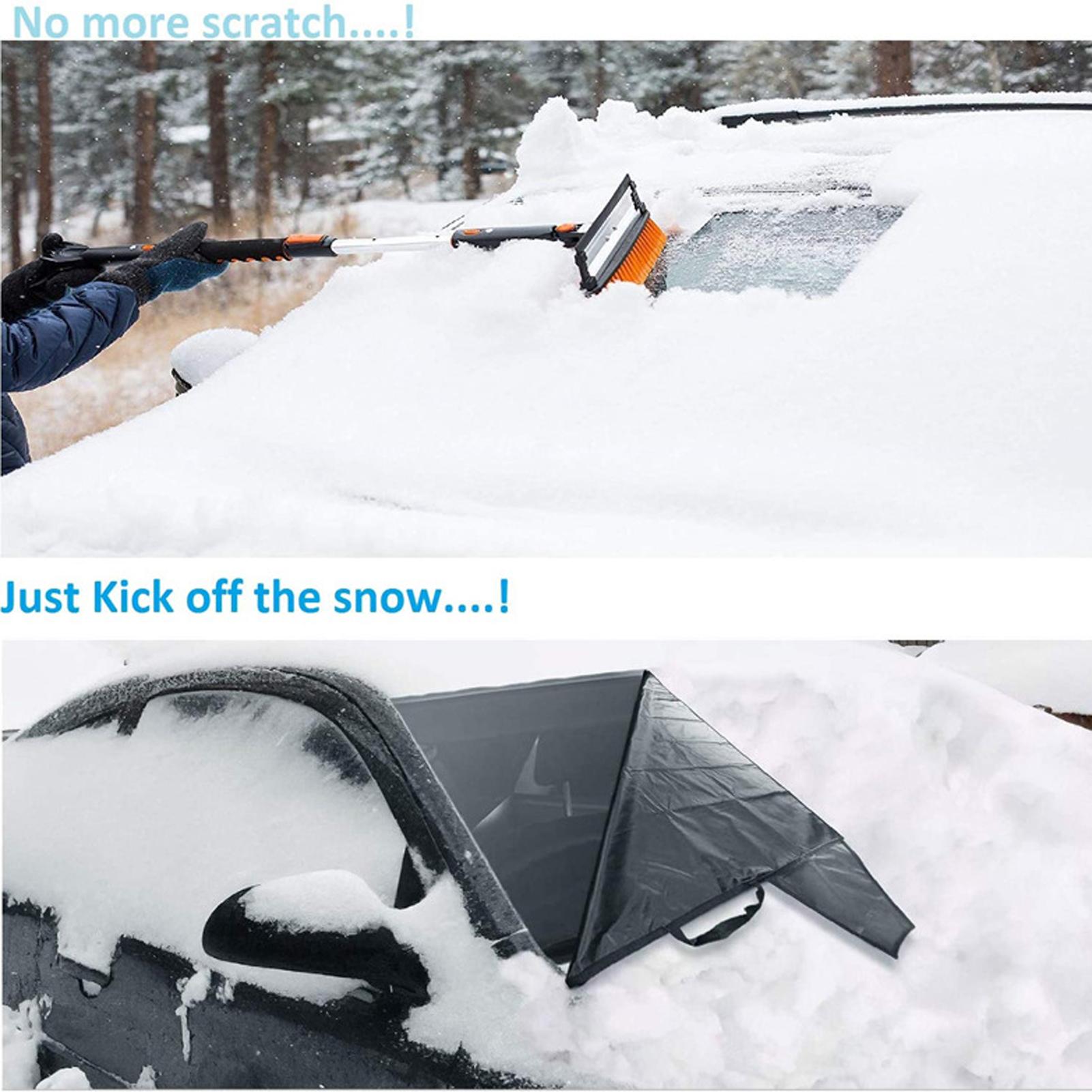 Чехол на лобовое стекло от льда и снега — фото 7