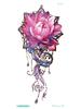 Neue 3D Wasserdichte Blumen Tattoo Aufkleber - Einweg und Original Design