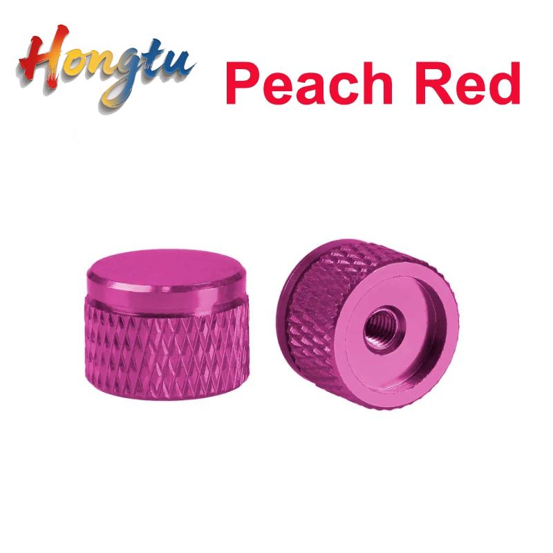 6#-32UNC M3 M3.5 M4 Colorful Knurled Aluminum Thumb Nuts Blind Hole Hand Tighten For PC Computer Case