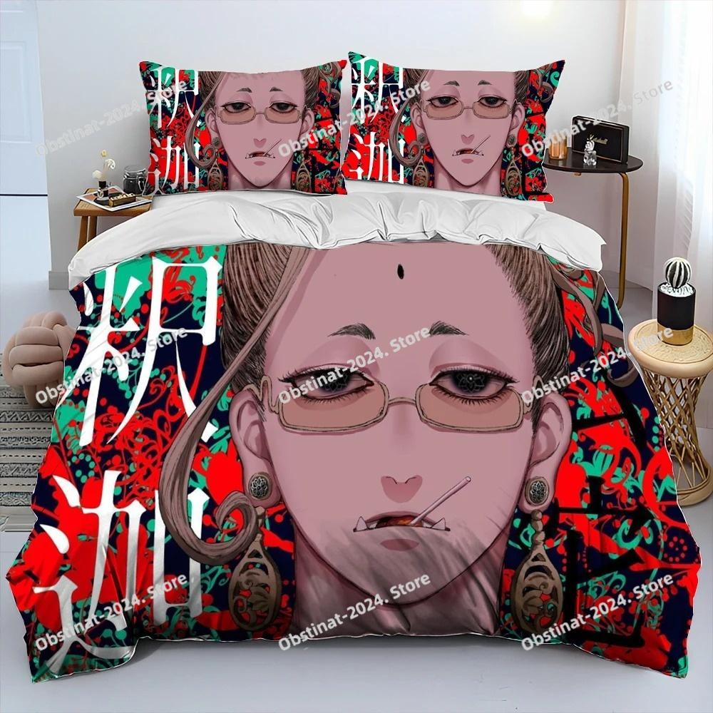 3D Print  Anime Record Of Ragnarok Comforter Bedding Set Duvet Cover Bed Set Quilt Cover Pillowcase King Queen Size Bedding Set