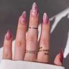 1 Box Detachable Ballerina False Nails Wearable Fake Nails Cat Eye Nail Tips Manicure Tool Press On Nails