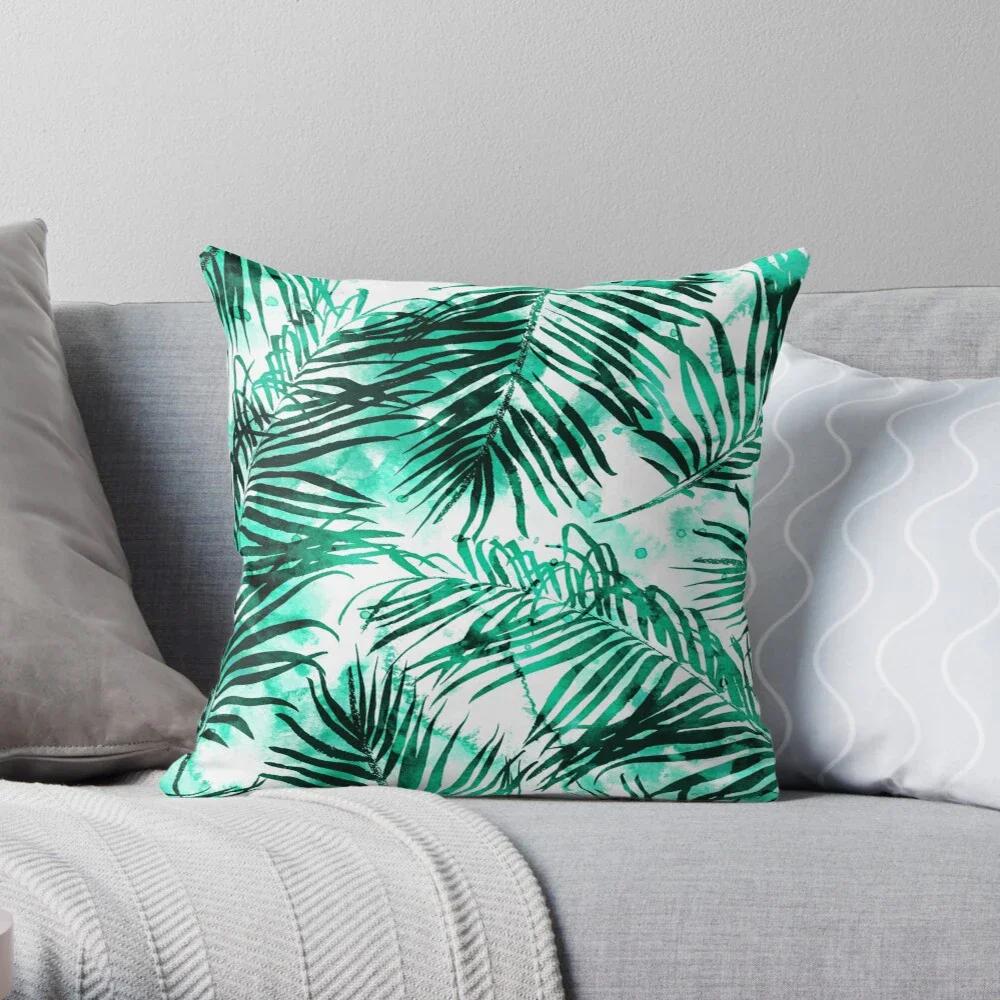 Green Plants Decorative Home Pillow Case Cushion Covers Modern Living Room Sofa House Bed Pillow Coverplush
