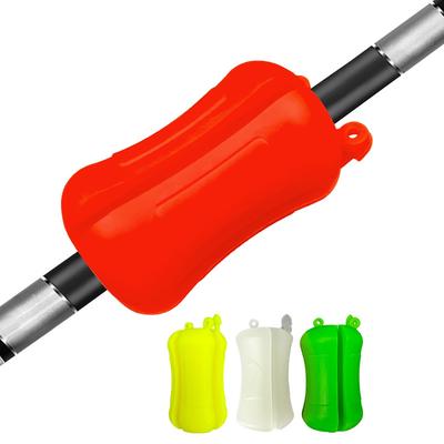Balle de support de canne à pêche portable, Balle souple en caoutchouc pour canne à pêche, Clips de fixation pour canne à pêche, Accessoires de pêche