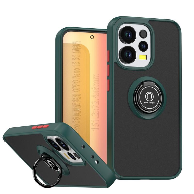 Rotatable Bracket Case for OPPO Reno 15 Pro 15c 14 Pro 14F 13 13f 12f 11 11F 10 Pro Finger Ring Car Holder Cover