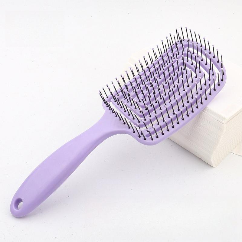 Back-shaped Mosquito Coil TT Comb Hair Styling Set, Straight Hair, Eight-claw Ribs Comb, Hollow Massage Comb