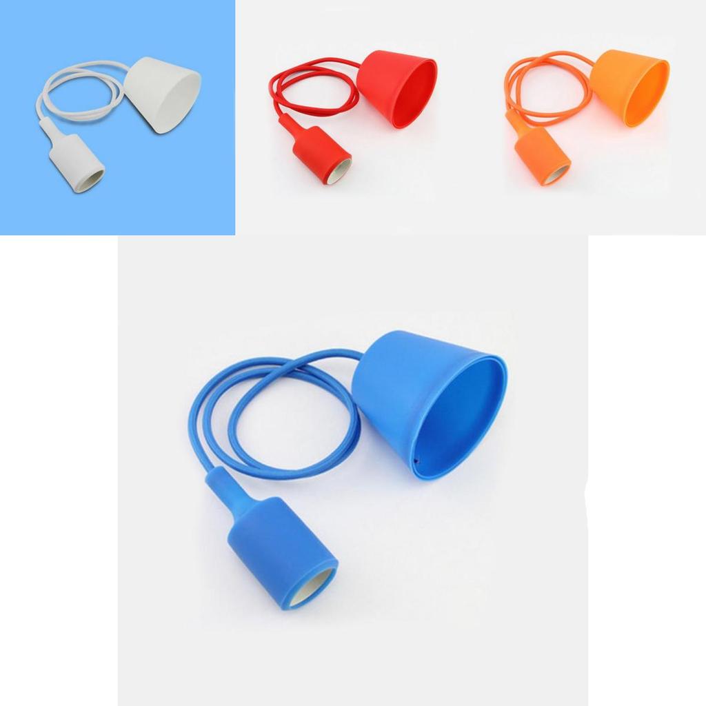 Silikon-Pendelleuchtenfassung mit Steuerung für Vintage-Kronleuchter-Dekor