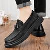 2023 Summer New Middle Aged Business Casual Leather Shoes Work Daily Wedding Breathable Men's Leather Face Dad's Shoes Men's Shoes