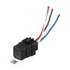 For Cars For Trucks 5-pin Relay Switch 12V Relay Harness For Car Wiring Black Waterproof Car Relay Harness Relay