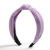 Duoling Korean Style Knotted Solid Color Headband for Women