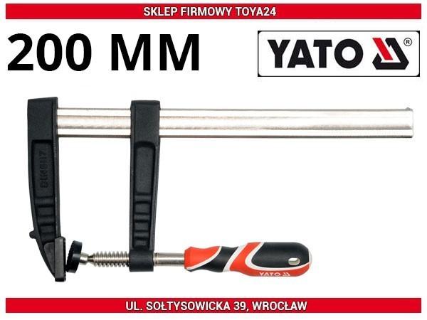 Carpenter's clamp 200 x 50 mm YT-6442 YATO
