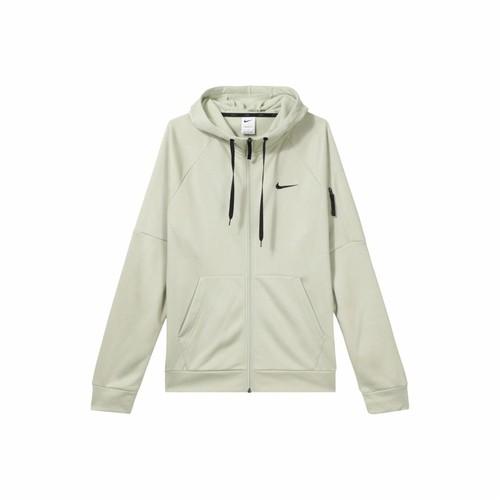 Nike Однотонная флисовая толстовка на молнии с капюшоном, повседневная, с длинным рукавом, для мужчин EU XL
