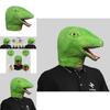 Funny Green Snake Head Mask For Creative Costume Parties And Halloween Celebrations