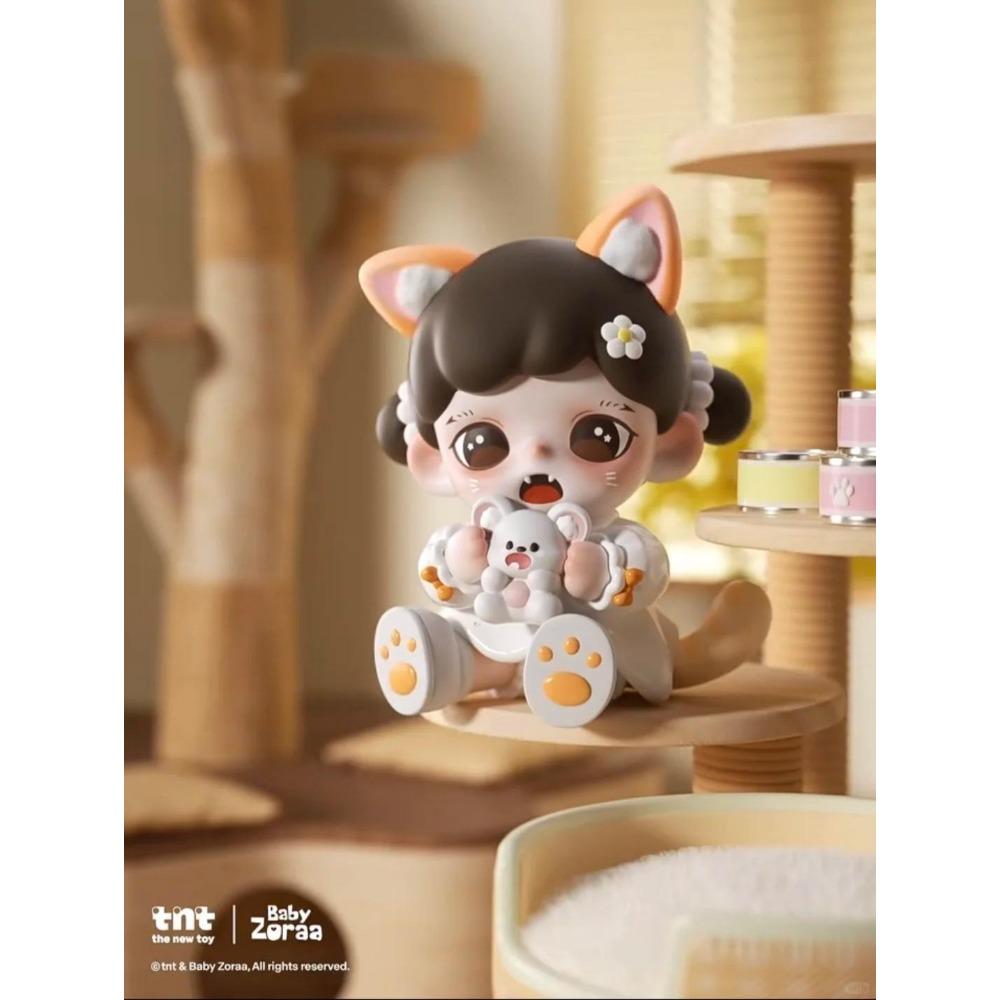 In-Stock Authentic Tnt "Meibao" Zoraa Miaowu Maoyanshe Blind Box - Mini Trendy Toys, Cute Ornaments, Gifts for Girls
