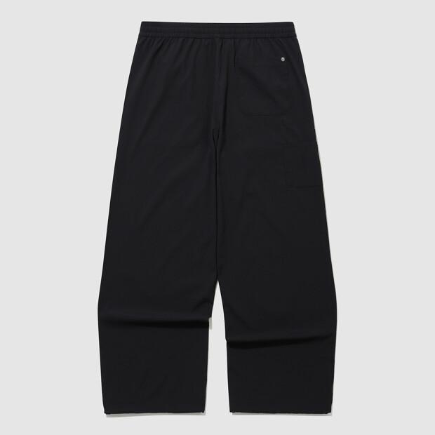 UMBRO Seersucker Wide Pants Black Ur221Cpt62