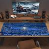 Sheffield Wednesday Logo Large Size Mouse Pad Large Gaming Table Cushion Non-slip Laptop Tablet Big Mousepad XXL Mat Mini PC Playmat With Lock edge