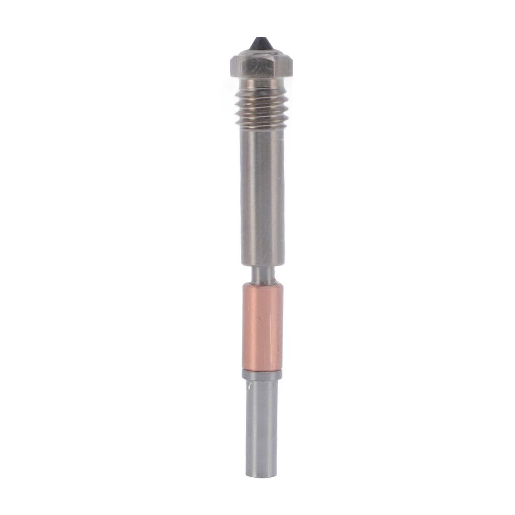 TZ4.0 Integrated Nozzle 0.4mm Hardened Steel 3D Printer Hotend Nozzle for Bambu P1S P1P X1 X1C X1E