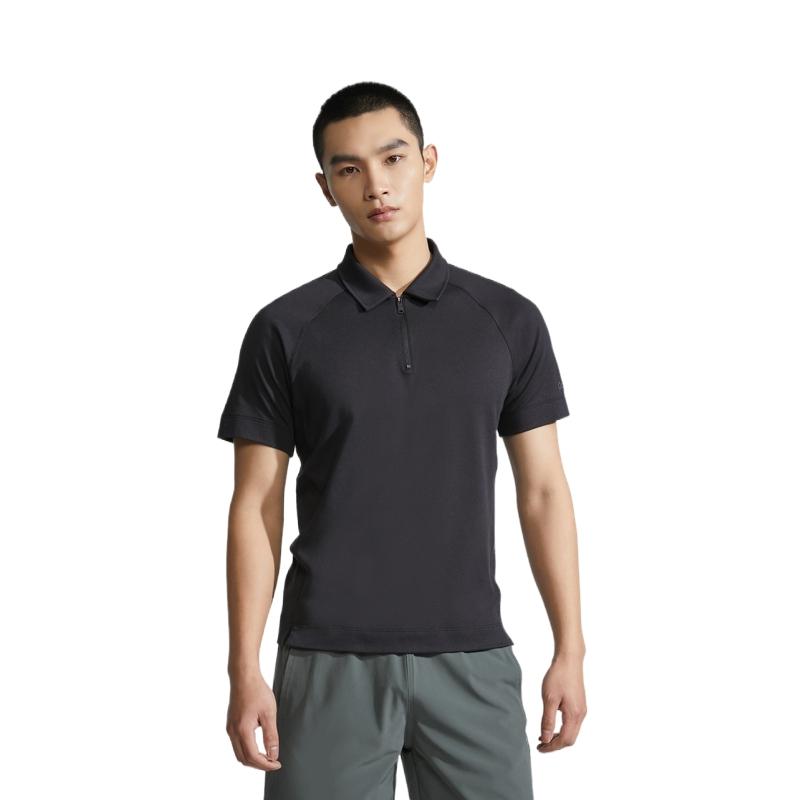 Calvin Klein Minimalist Letter Quick-Dry Short Sleeve Polo Shirt Men Polo Shirts Space-Black 4MS3K111001
