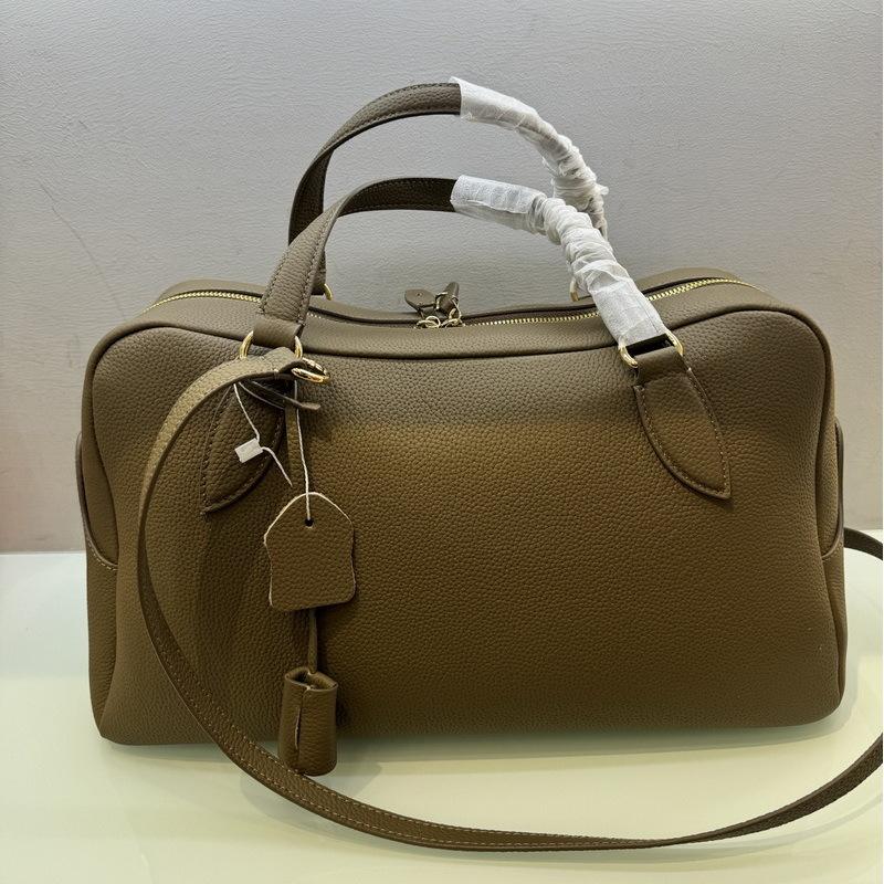 2025 Neuer Stil Echtleder Damen Tasche Oberste Schicht Rindsleder LP Rider Tasche Handtrage Schutz Motorrad Vintage Ölwachsleder Einzelriemen Tasche