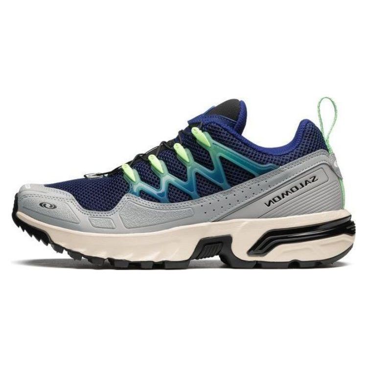 SALOMON Acs + Og Comfortable Non-Slip Durable Low-Top Lifestyle Shoes Unisex Shoes Gray Blue 472872