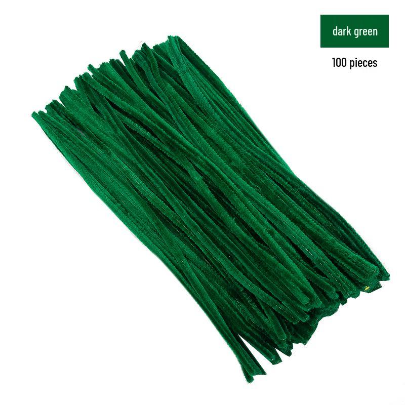Colorful Chenille Stems for Kids' DIY Crafts: Art Material for Kindergarten Projects