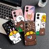 Cartoon Bear B-Browns C-Conys Soft Phone Case for Xiaomi Poco X5 X6 X7 X8 Pro Max X3 F7 F8 Ultra M8 M7 M6 M5 Redmi 15 15C 14C 13