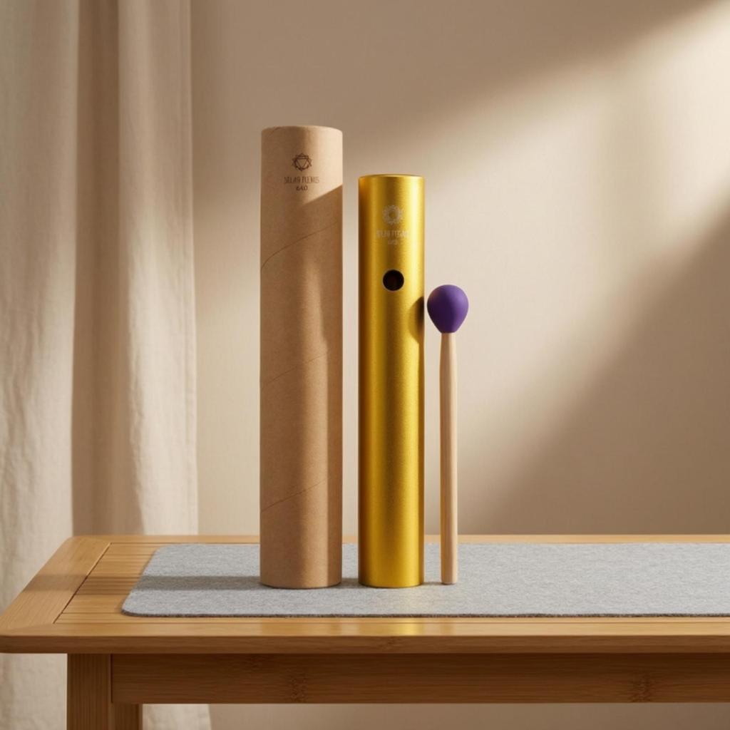 Percussion Tube with Mallet Hollow Sound Long-Lasting for Students