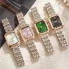 Eenvoudig en modieus dames casual zakelijk klein wijzerplaat Kwarts horloge dames niet-mechanisch horloge