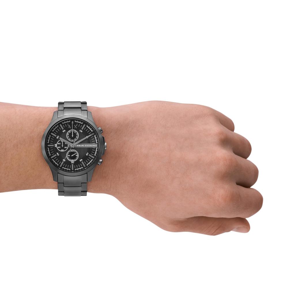 Armani HAMPTON AX2454 Gunmetal [AX Exchange] Men's Watch,