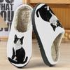 Casual Cotton Shoes - Cute Cartoon Home Slippers for Both Men and Women