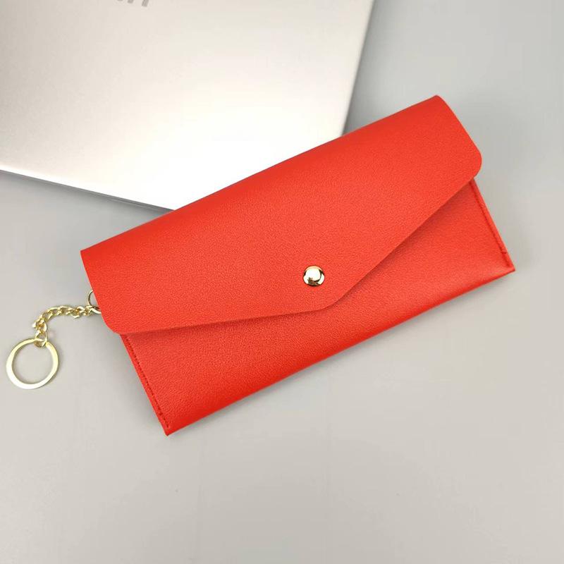 Women's Ultra-Thin Portable Long Wallet - Clutch Purse, Coin Pouch & Card Holder