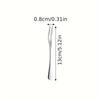 20Stainless steel fruit fork, fruit fork, fruit pick, stainless steel fork, stainless steel fruit fork, dessert fork, easy-to-use fruit fork, modern