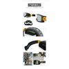 Trendy Retro-style Goggles for Motorcycle Riding, Racing, Outdoor Off-road Helmets, Windproof Riding Glasses