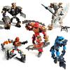 2in1 Bionicle Warrior Building Block Master Protector Series Kopaka Lewa Onua Jungle Figures Anime Collection Brick Toy Kid Gift