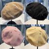 Lady Ballet Beret Hat With Pearl Mesh Embellishment For Casual Summer And Spring Wear