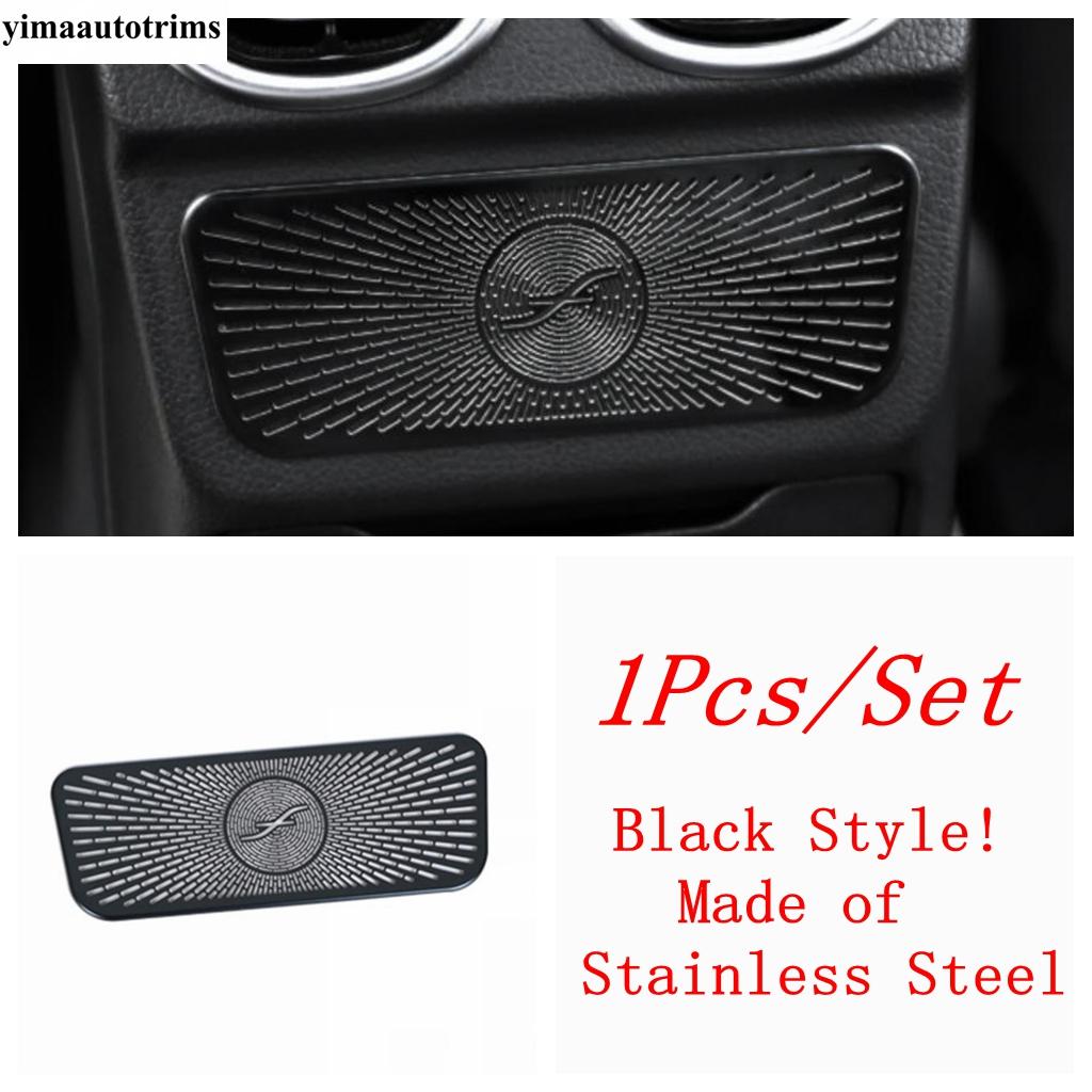 Rear Armrest Box AC Air Outlet Anti Kick Panel Cover Trim Stainless Accessories For Mercedes-Benz C Class W206 Sedan  - 2025