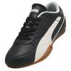 Puma Bella Mina Lth Lightweight Training Comfortable Fashion Outdoor Sports Low-Top Lifestyle Shoes Women Sneakers Black 407669-02