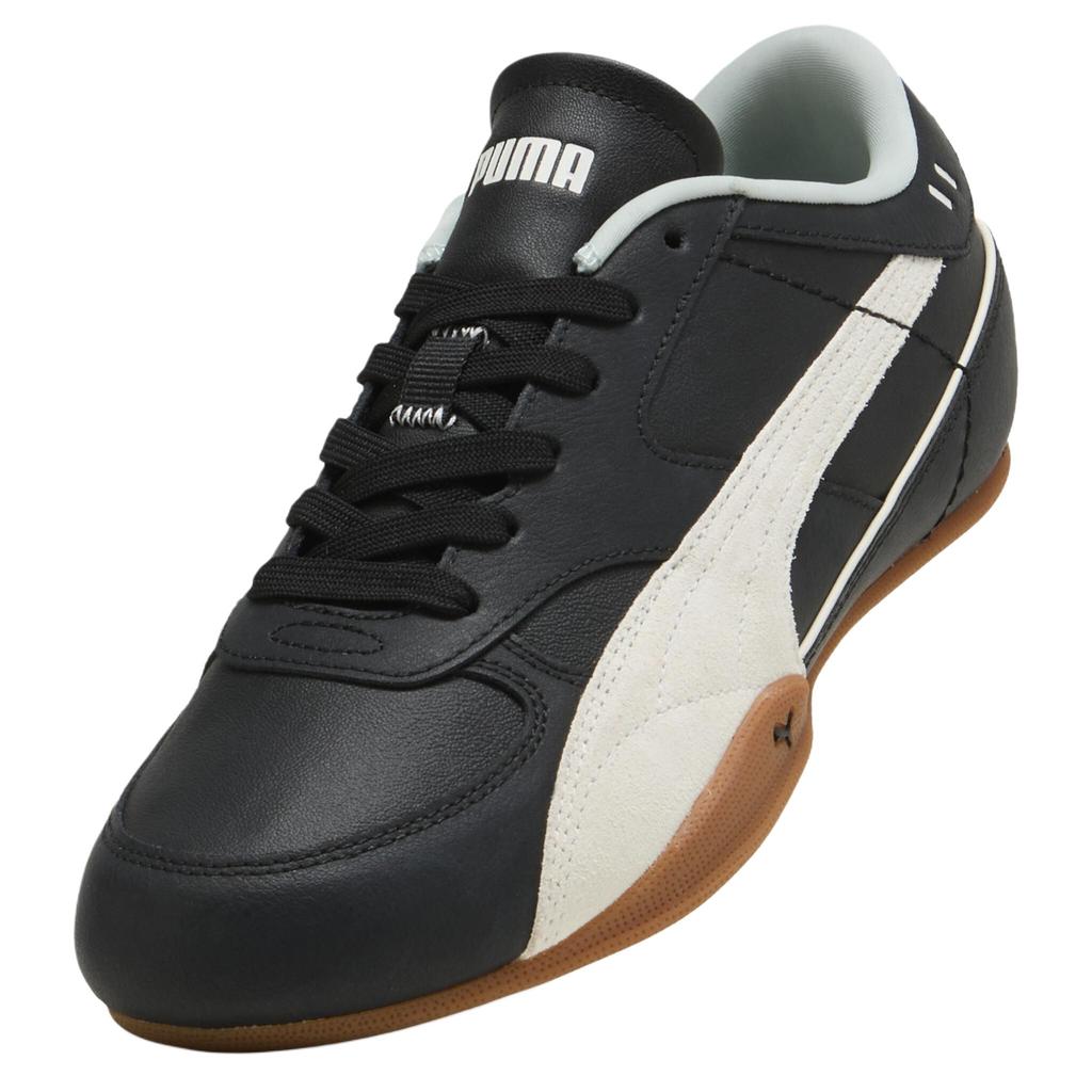 Puma Bella Mina Lth Lightweight Training Comfortable Fashion Outdoor Sports Low-Top Lifestyle Shoes Women Sneakers Black 407669-02